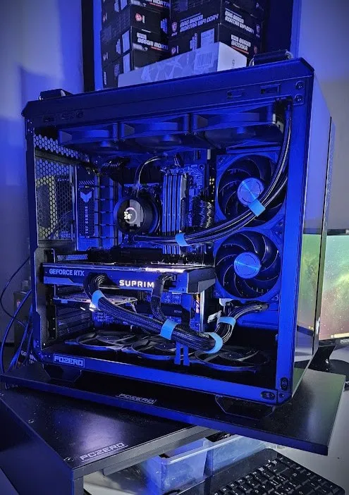 I nostri PC: PC gaming con GeForce RTX MSI Suprim e dissipatore a liquido assemblato da TXXO